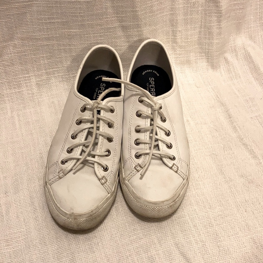 Sperry Top-Sider white sneakers